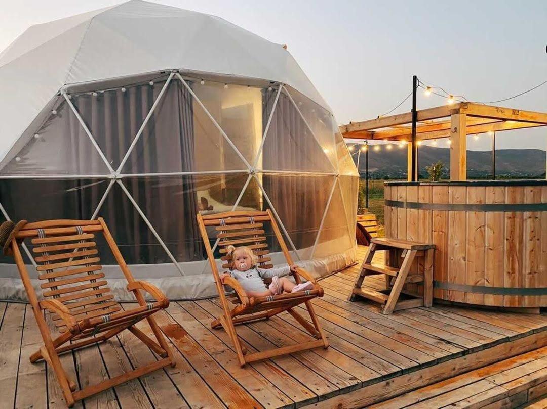 Jewelberry Glamping Hotel Tbilisi มซเคทา ภายนอก รูปภาพ